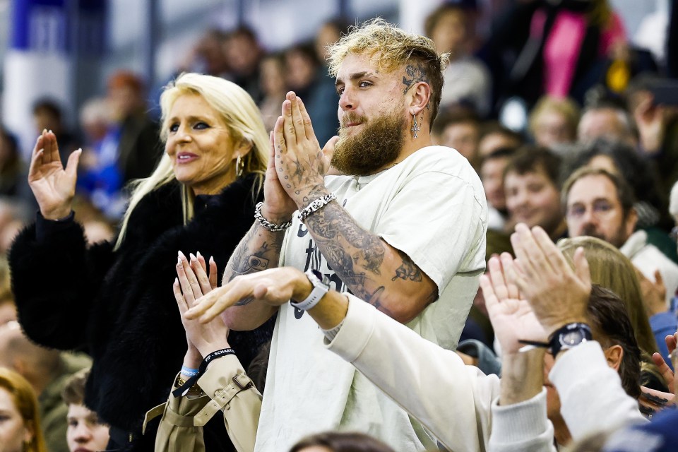 Paul watched Leerdam compete from the stands in the Netherlands