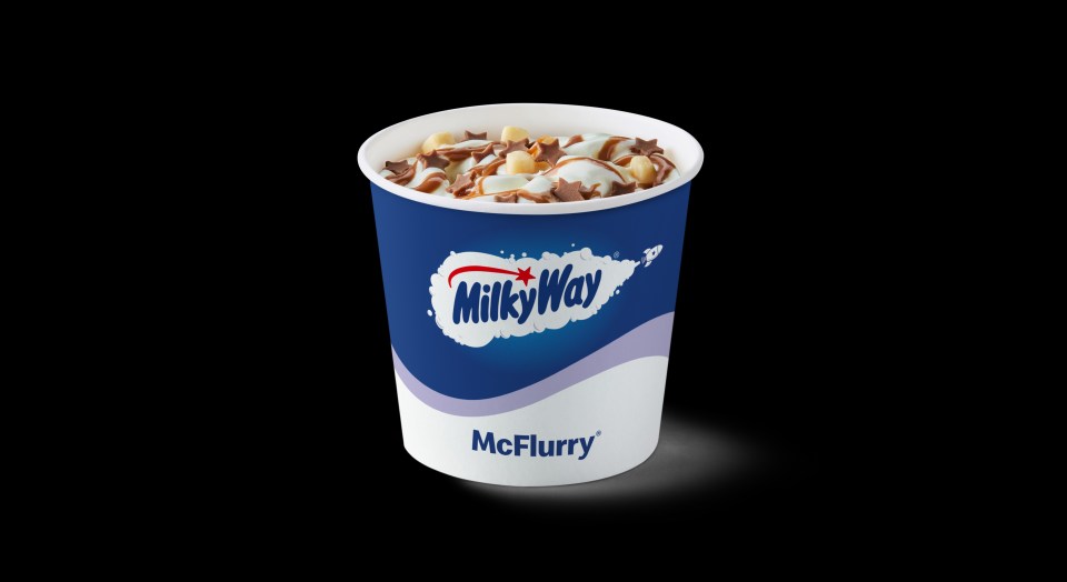 McDonald's is adding a new Milky Way McFlurry to menus