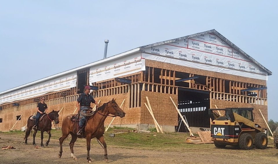 Amanda Schmidtis currently transforming a ranch in Canada