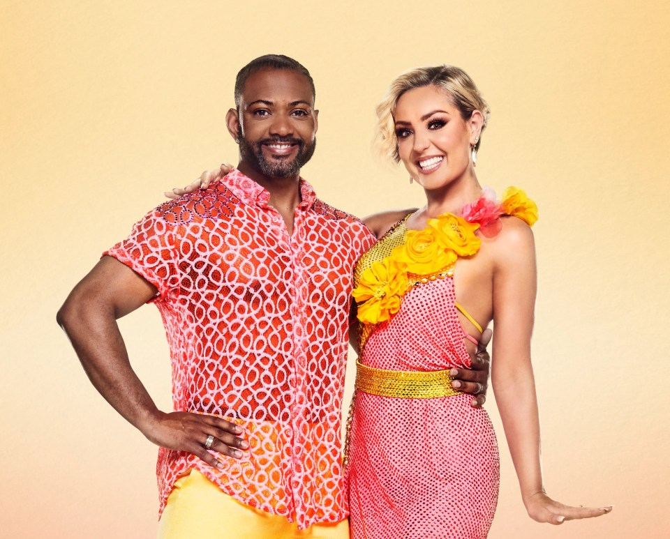 JB Gill reckons changing pros halfway through the Strictly series has been his secret weapon, pictured with former partner Amy Dowden