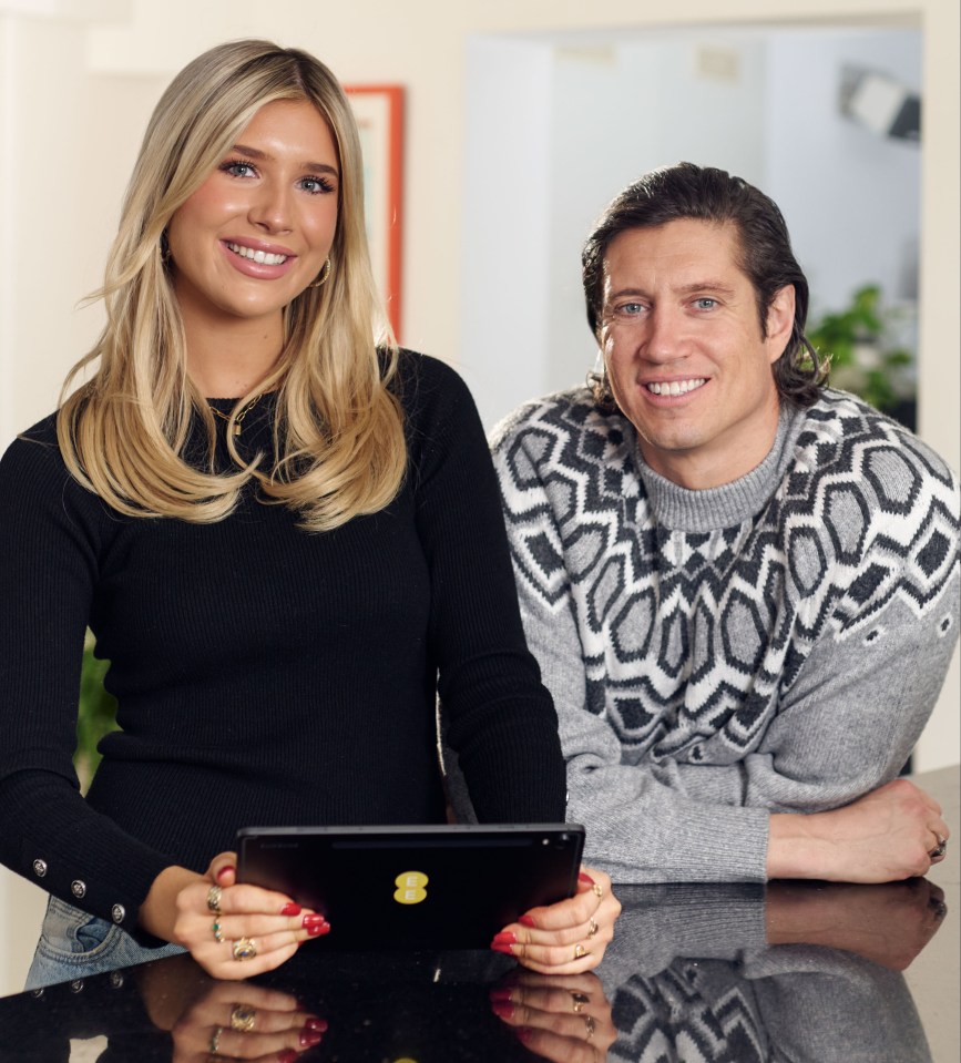 Vernon Kay with his and wife Tess Daly's lookalike daughter Phoebe