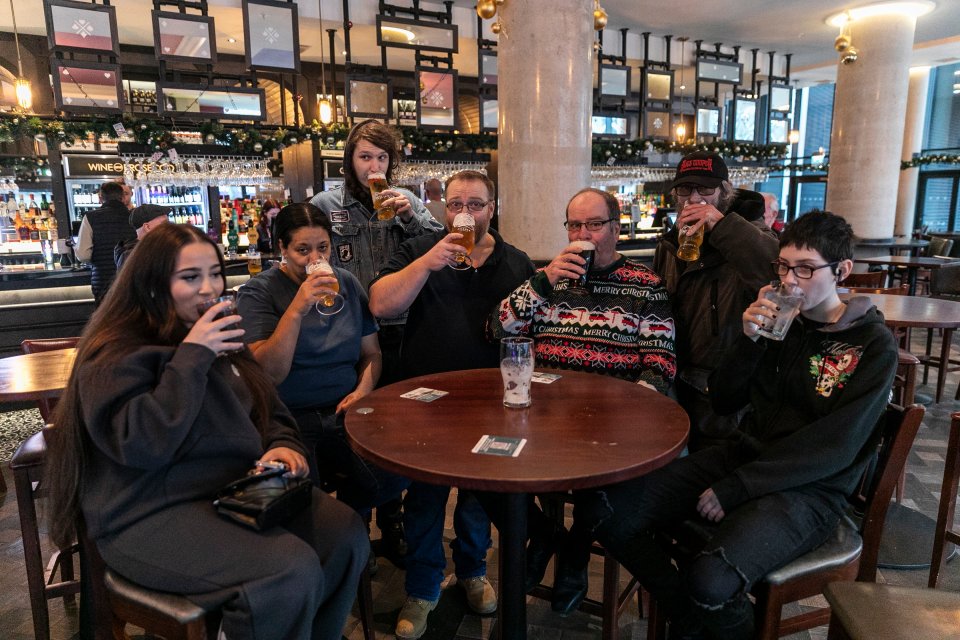 Christmas is in full swing at the Stick or Twist in Leeds