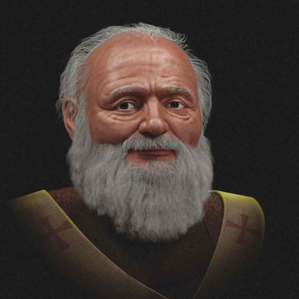 Scientists reconstructed the true face of the man that inspired Santa Claus