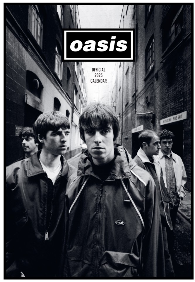 Oasis' reunion plans have led to their calendar surging into the top 10