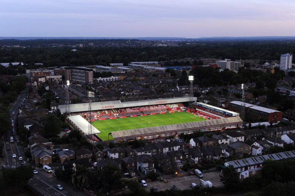 Brentford's final match at Griffin Park was played behind closed doors