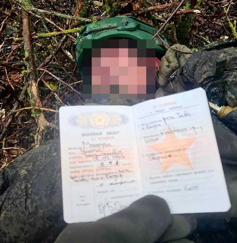 First diary of North Korean soldier killed in Russia’s Kursk region while fighting for Putin revealed by Ukrainian special forces