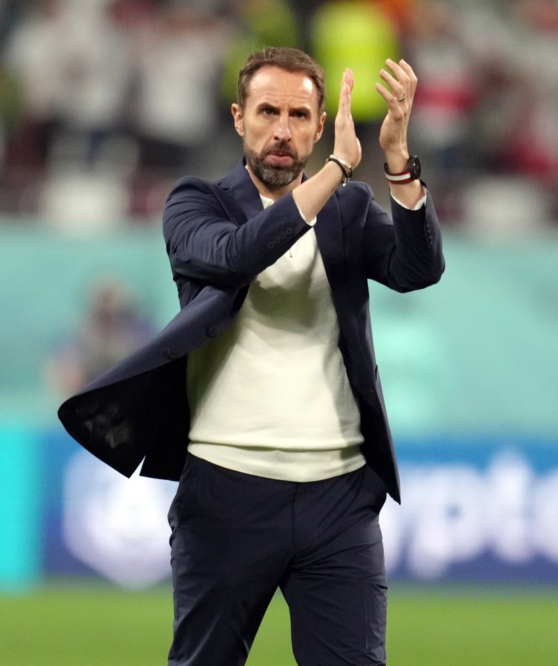 Sir Gareth Southgate . . . the former England men’s football manager is knighted