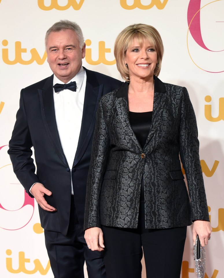 Eamonn Holmes with his estranged wife Ruth Langsford