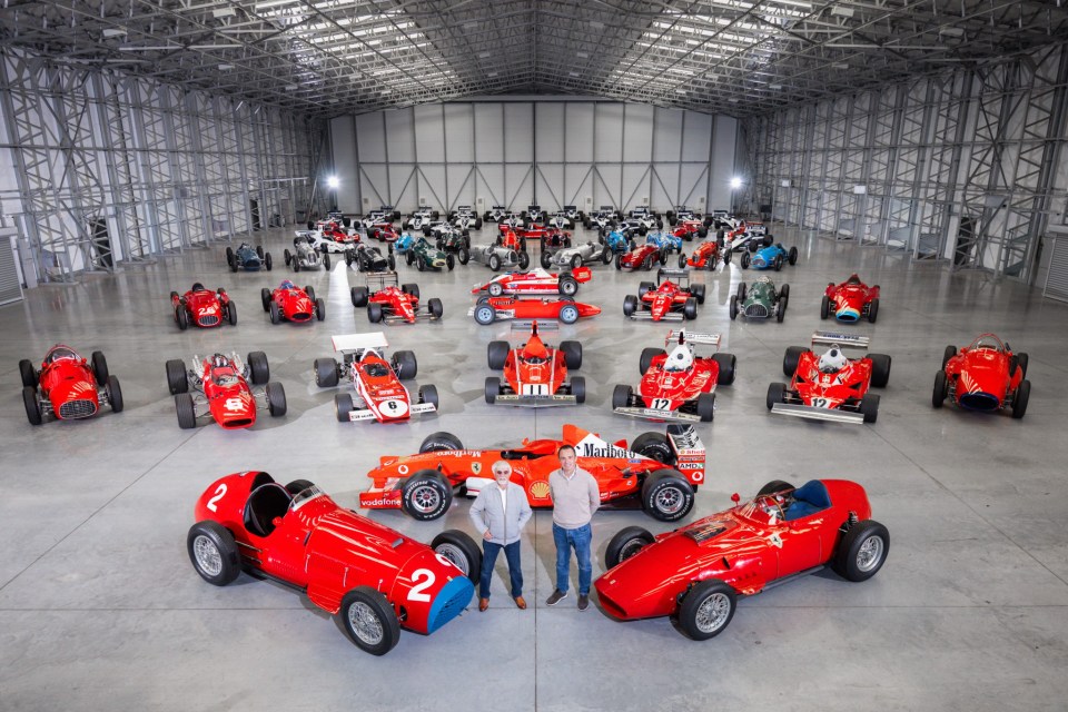 Bernie Ecclestone is selling his huge car collection