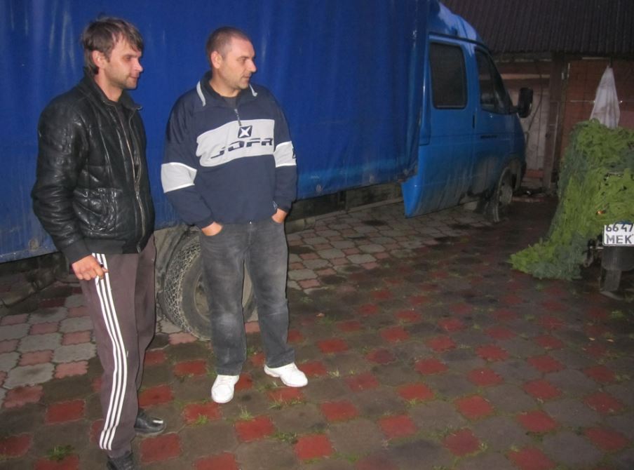 Bugayev, left, worked in Moscow collecting paper for 1p a kilo