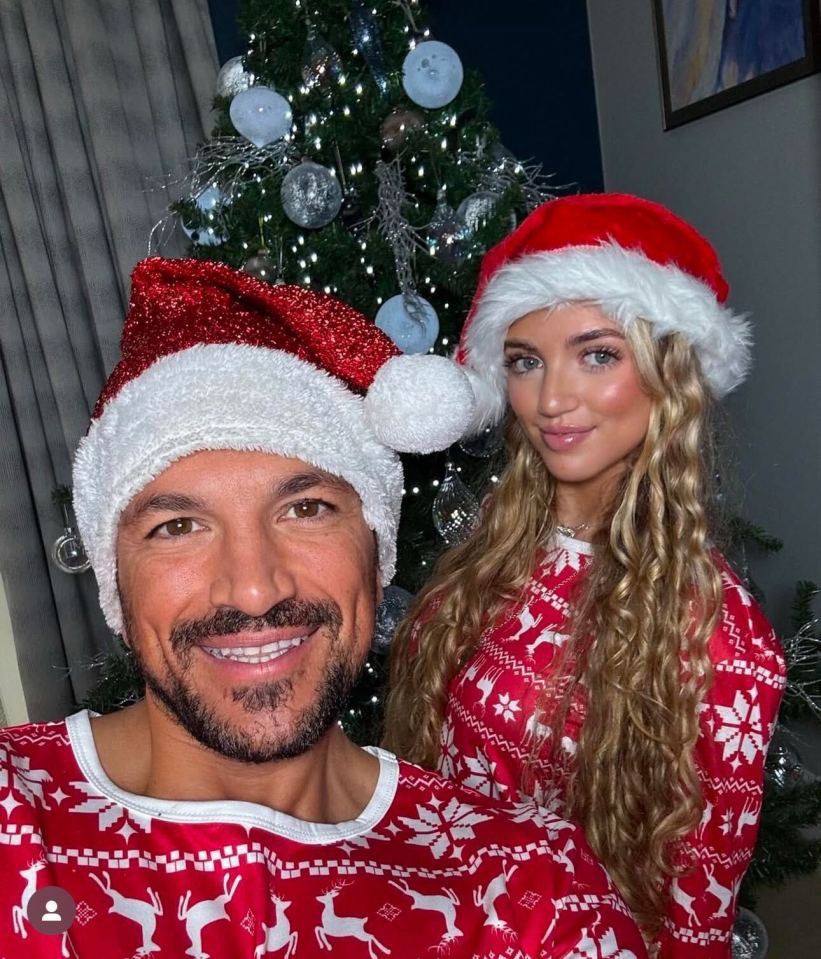 Peter Andre matched with daughter Princess