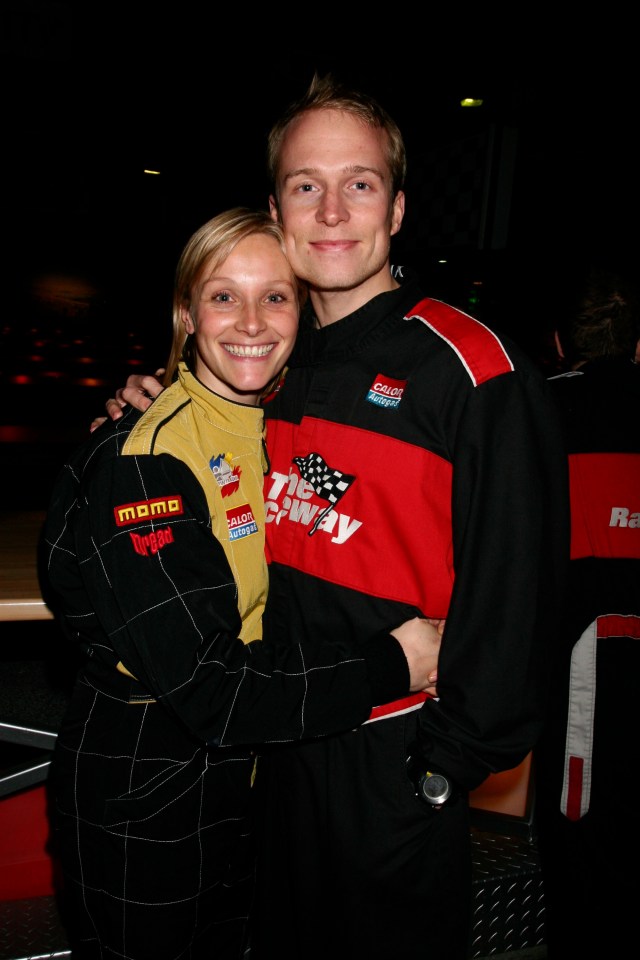 Vicki and her husband Phil enjoy the Go-Karting Extravaganza Hosted by Rick Parfitt Jr.