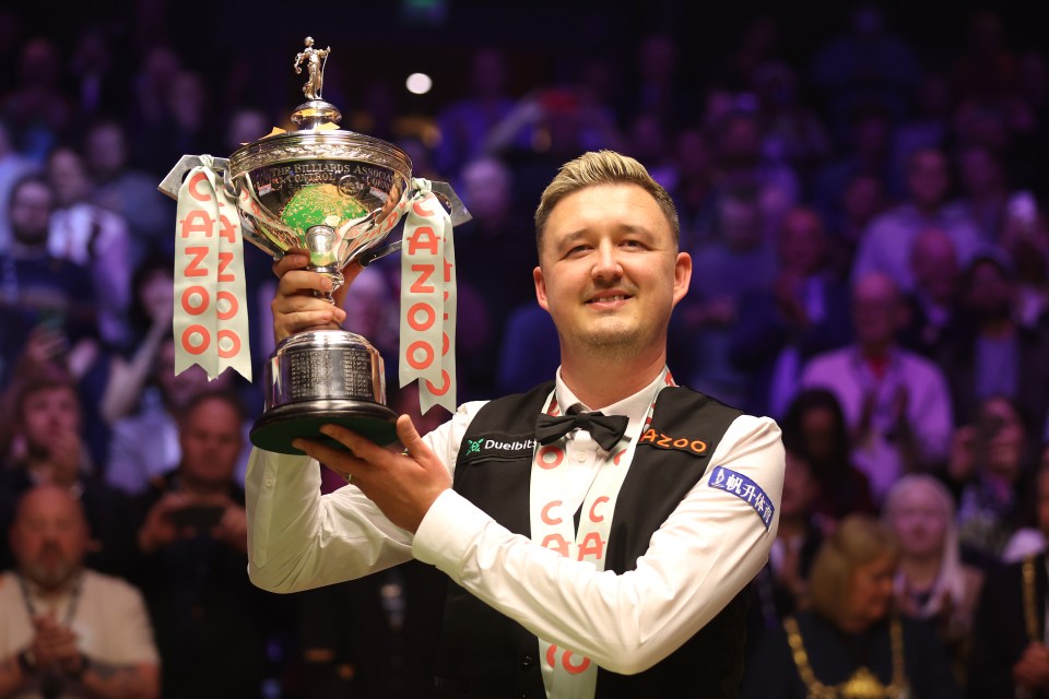 Kyren Wilson didn't make the six-person shortlist for SPOTY