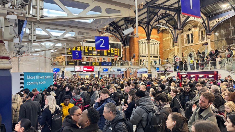 Liverpool Street Station in London was evacuated