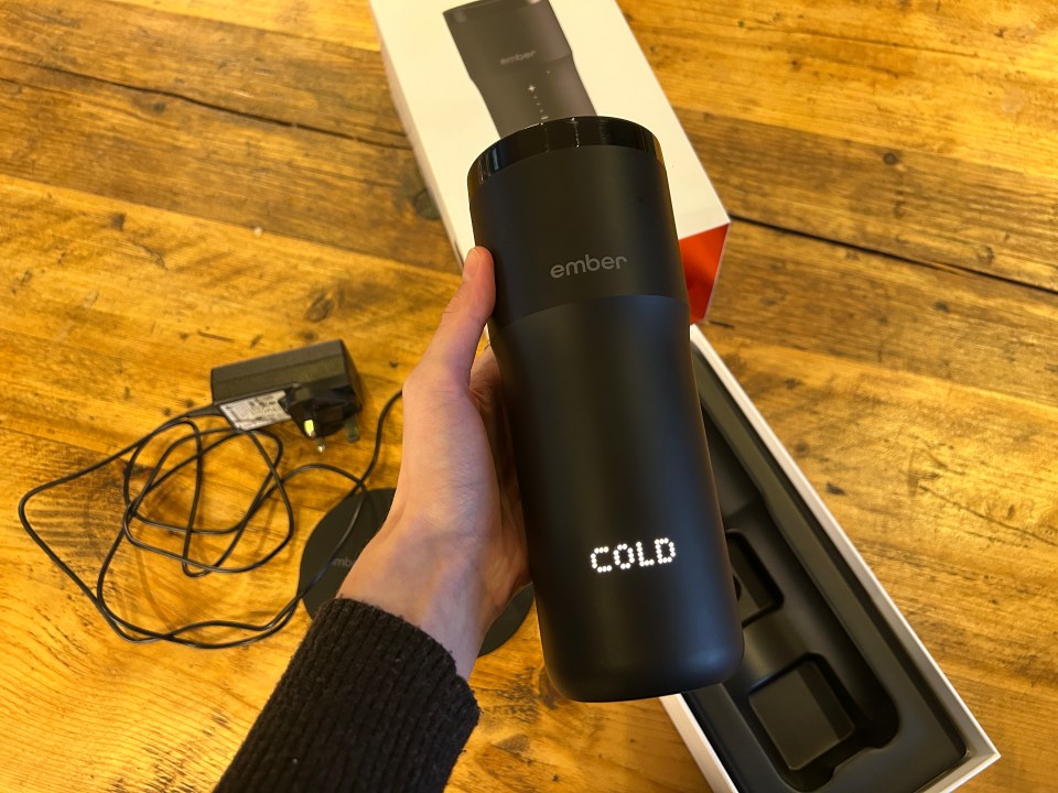 As part of the test, I used the Ember travel mug for three weeks - both at home and on my commute to work