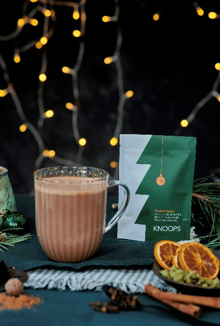 Knoops hot chocolate and festive spice mix is delicious - prices from £4.95