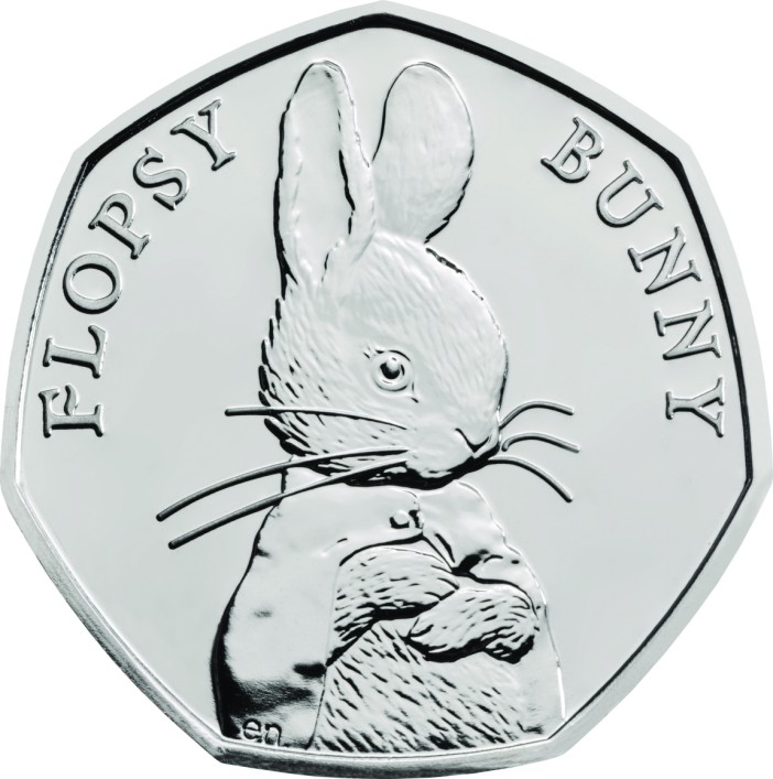 The Flopsy Bunny coin is worth up to £17