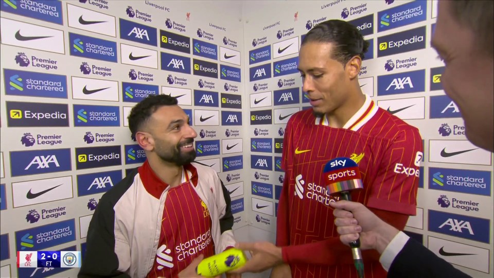 Mo Salah aimed a dig at Jamie Carragher after he won the MOTM award