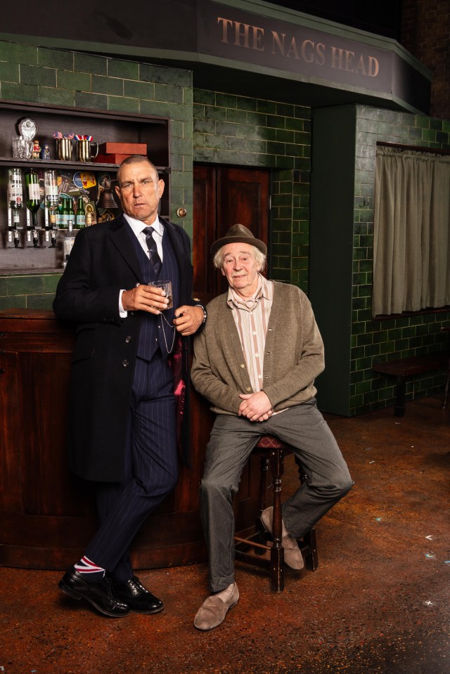 Vinnie joins comedy genius Paul Whitehouse in the show based on the BBC sitcom