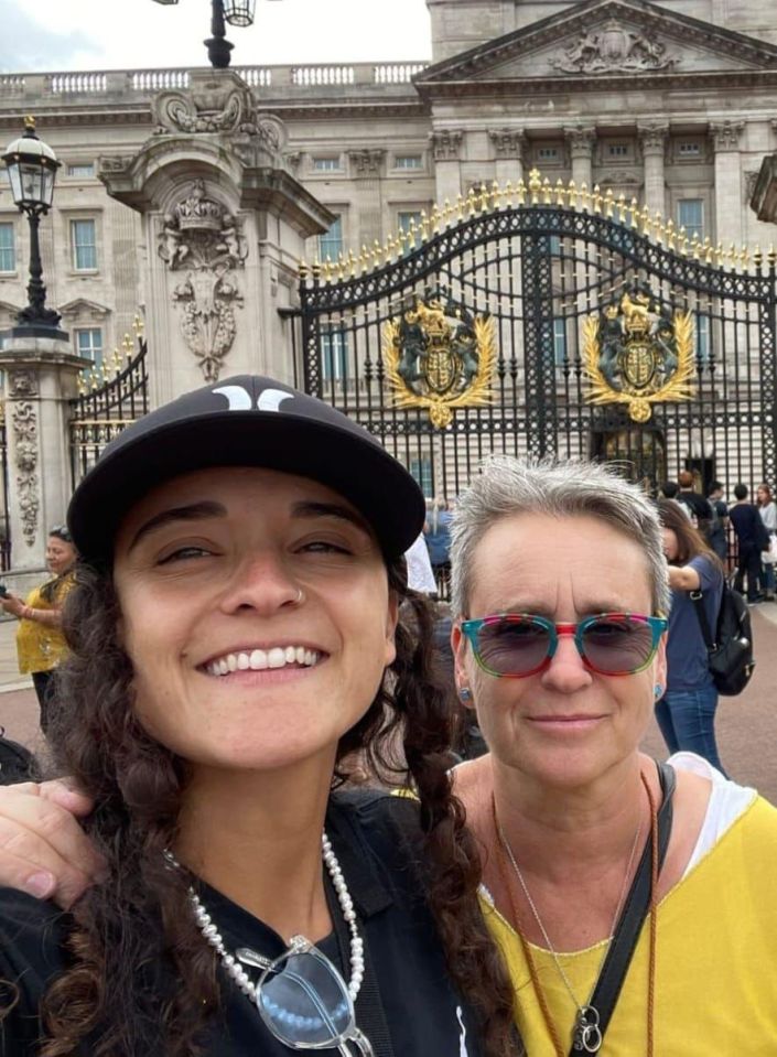 Emily and her mum Mandy