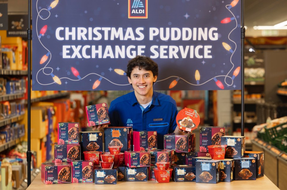 Aldi is offering a new 'pudding exchange'  for those tired of of their dried fruit sponge