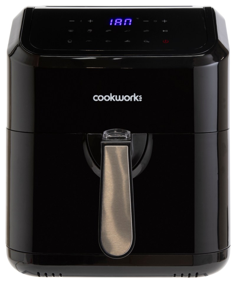 Cookworks black 5-litre, £60, Argos