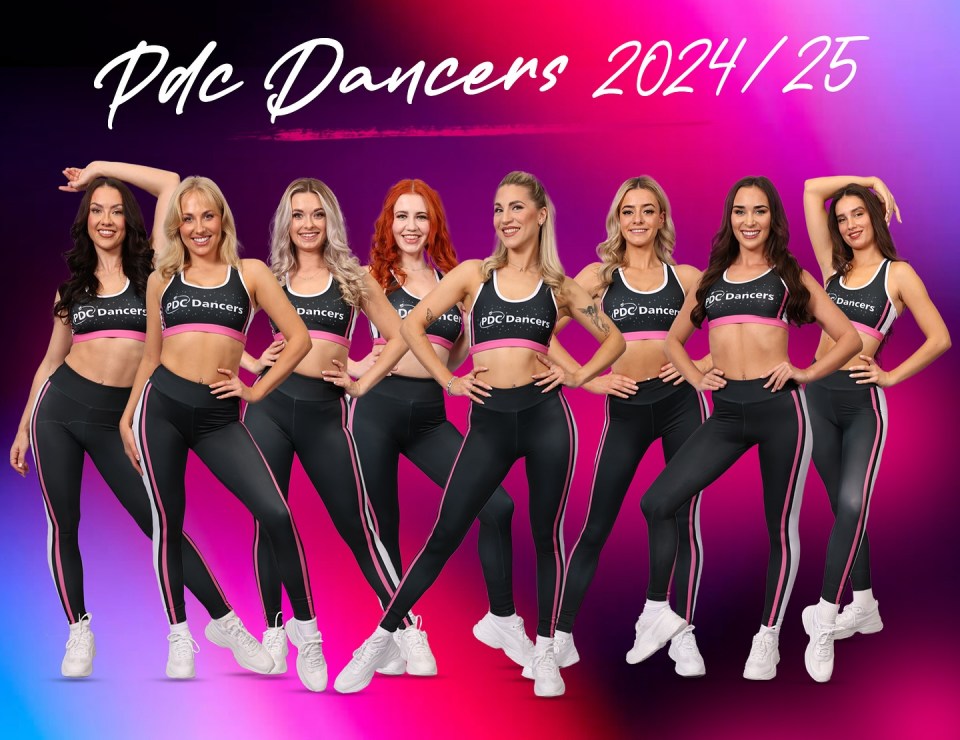 PDC Dancers 2024/25 team photo.