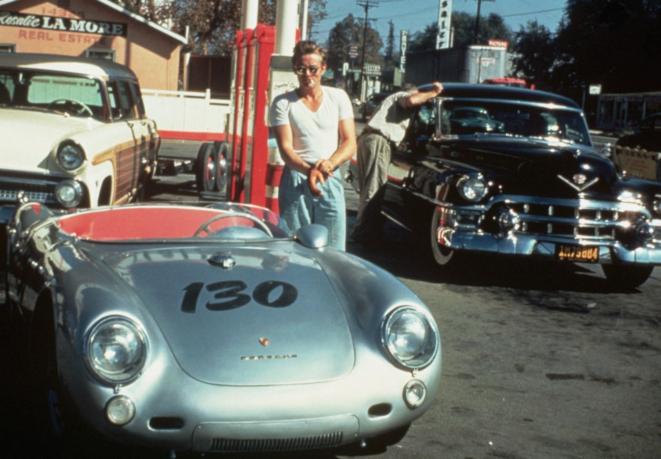 Porsche also have a 550 Spyder - the iconic car linked to the death of James Dean