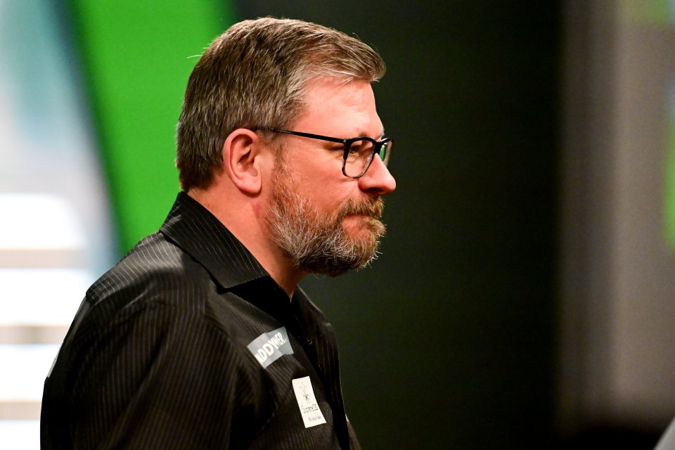 James Wade is out of the 2025 PDC World Darts