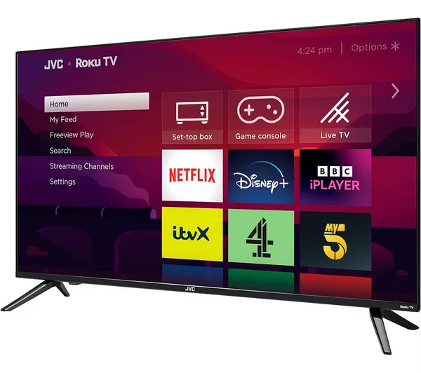 The VC LT-40CR330 Roku TV 40in Smart TV is down by £50.99