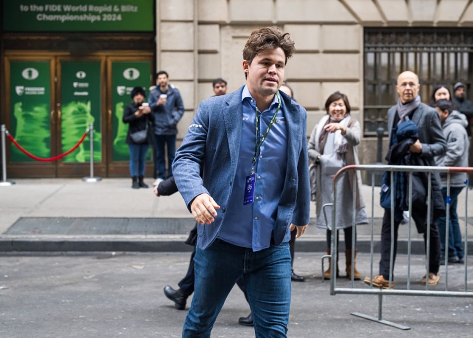 Magnus Carlsen was booted out of the World Championships for a dress code breach