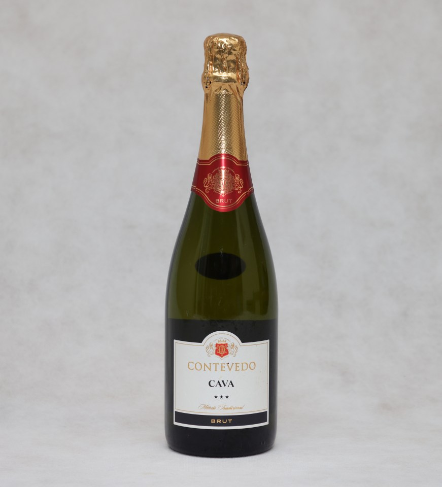 This bottle of Cava should be left on the shelf