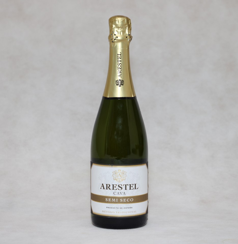 I was much happpier with this bottle of Arestel Cava