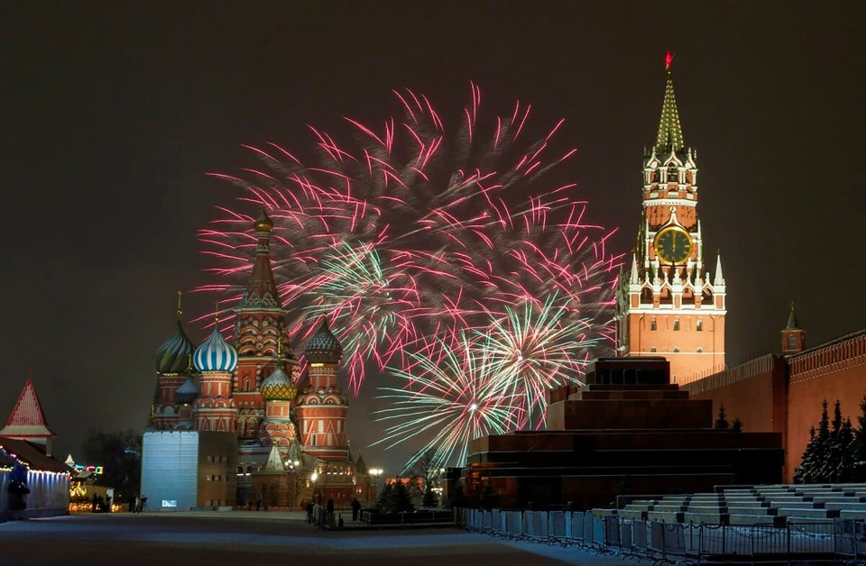 Vladimir Putin's regime has cancelled New Year fireworks in Moscow