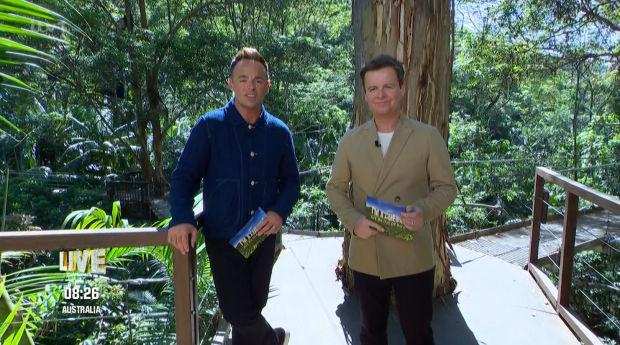 Ant and Dec entered the camp to reveal Oti's exit