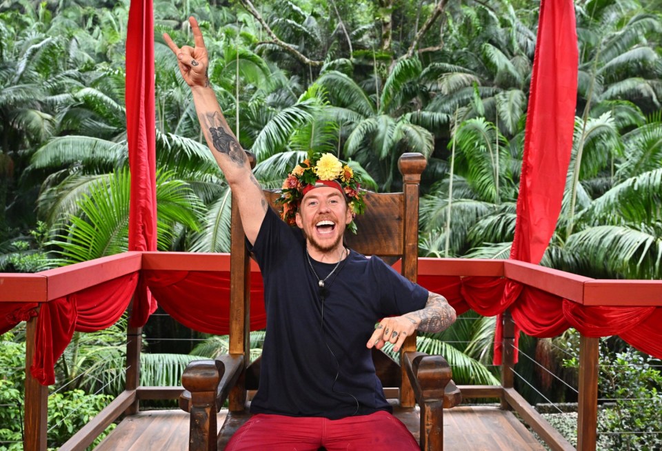 Danny is this year's king of the jungle