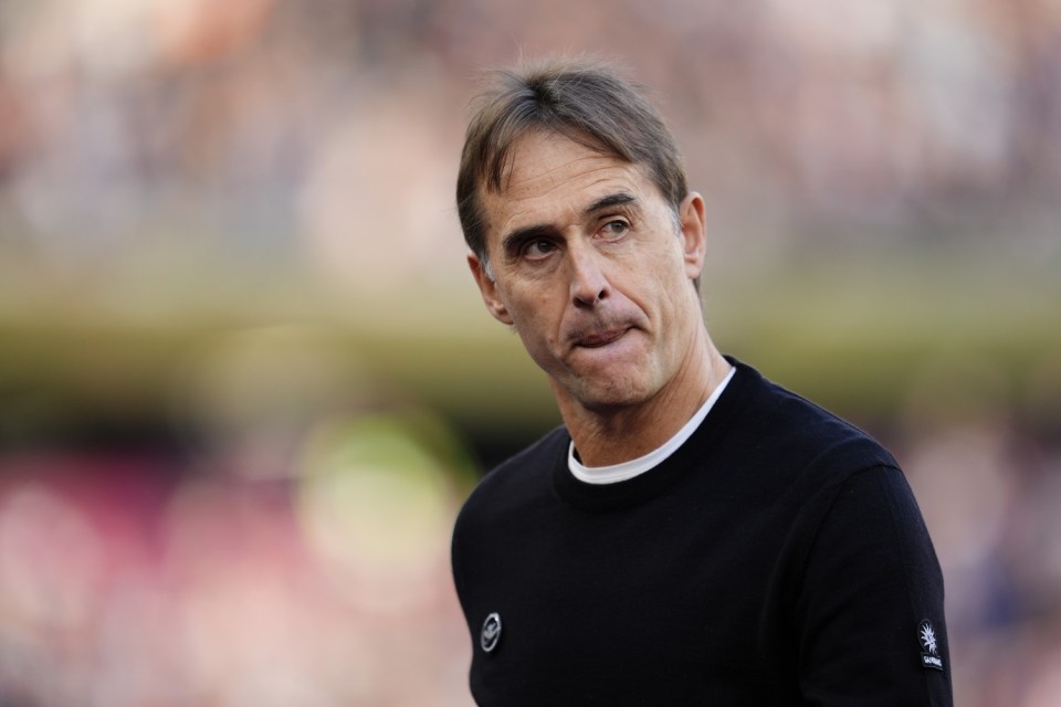 File photo dated 27/10/24 of Julen Lopetegui. West Ham boss Julen Lopetegui is fighting to save his job with the clubs board weighing up his future, the PA news agency understands. Issue date: Wednesday December 4, 2024. PA Photo. See PA story SOCCER West Ham. Photo credit should read: Nick Potts/PA Wire