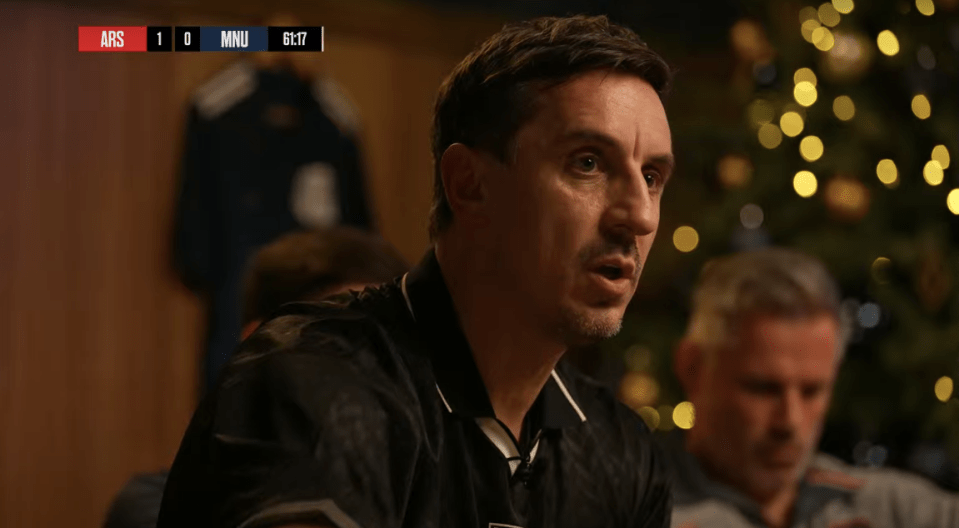 Gary Neville called Arsenal's set-piece coach the 'most annoying bloke in football'