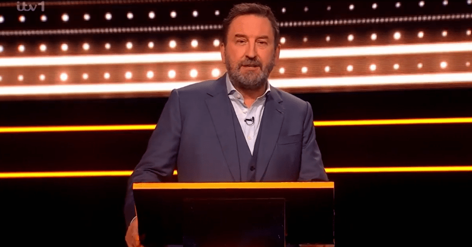 Lee has been presenting the ITV game show since 2022