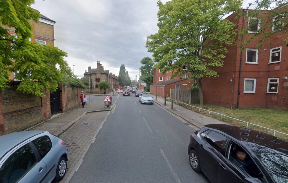 Silverthorne Road, Battersea, where the fatal incident took place