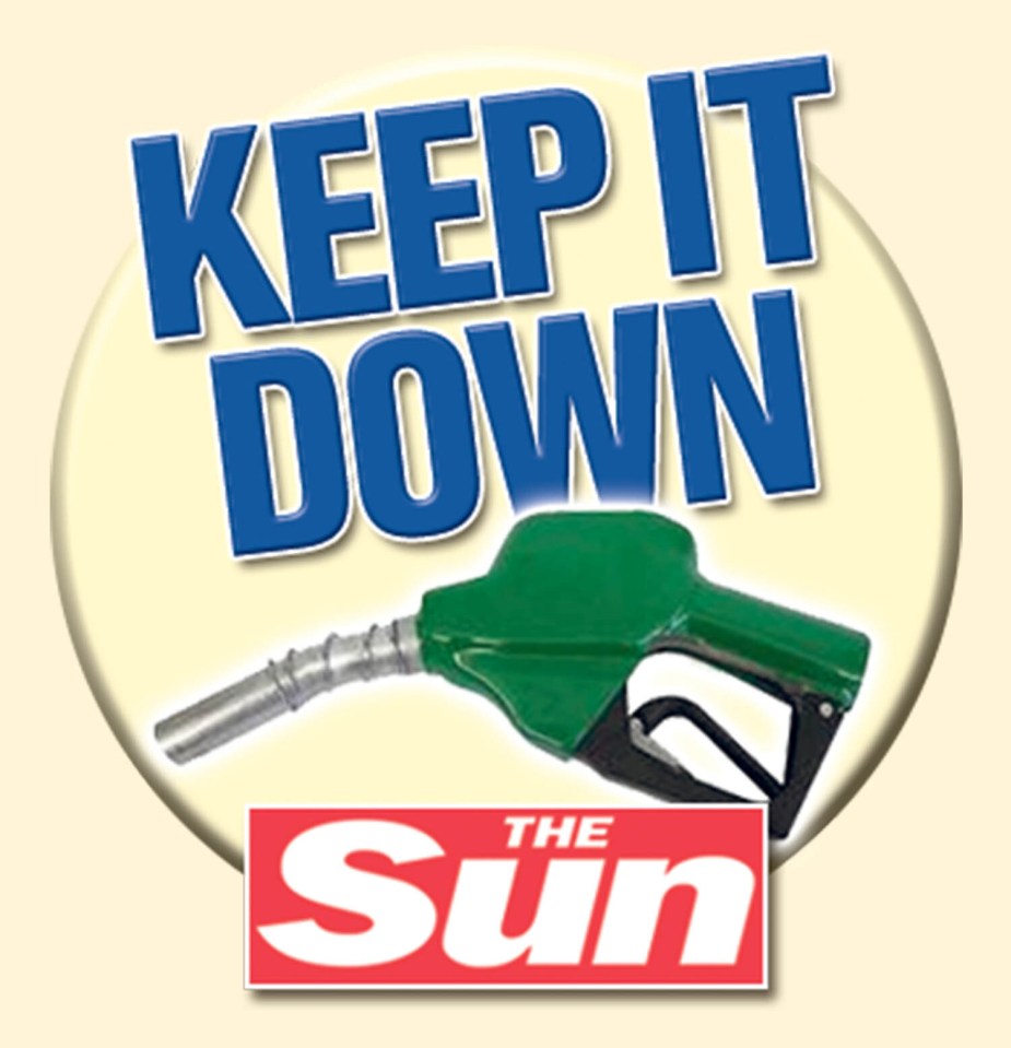 The Sun's Keep It Down campaign aims to stop struggling motorists being fleeced at forecourts across Britain