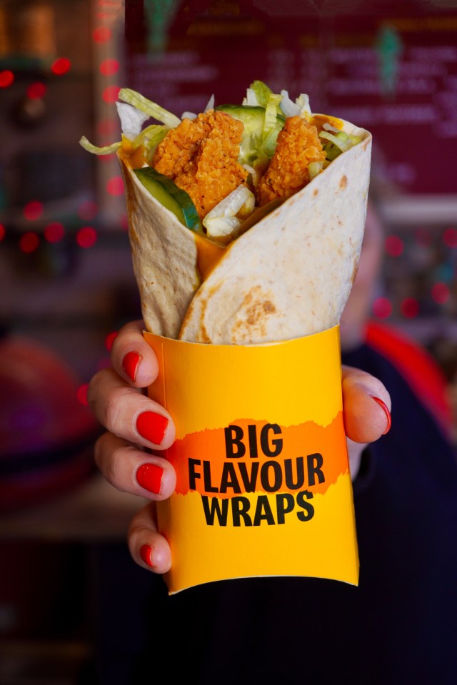 Fans of the McDonald's Katsu nuggets will be keen on the new Katsu wrap