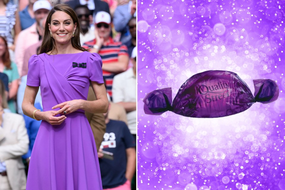 Kate at the Wimbledon final this year