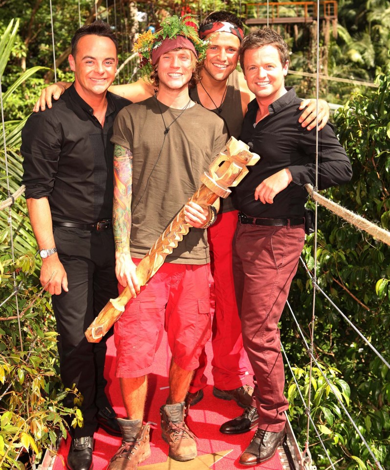 Dougie also won I'm A Celebrity in 2011