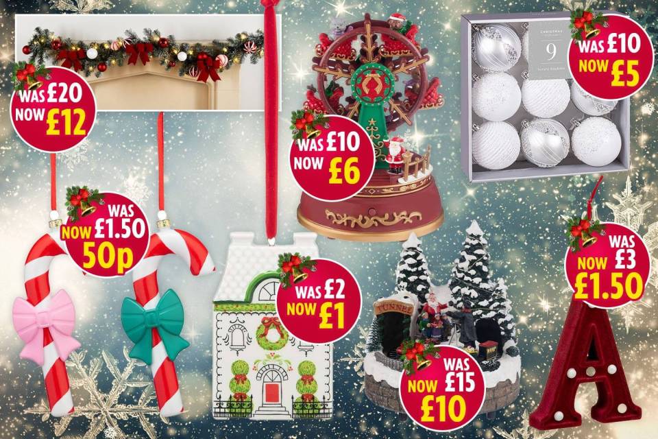 B&M shoppers can get up to 67% off a host of Christmas goodies