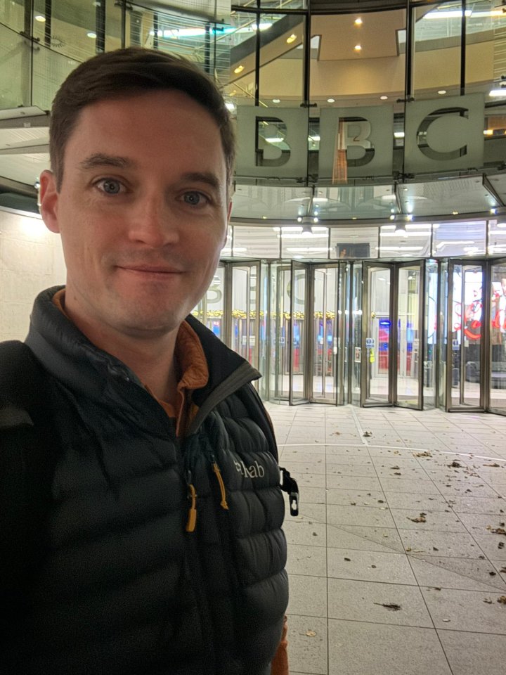 BBC News star Rich Preston, 39, returned back to work earlier this week