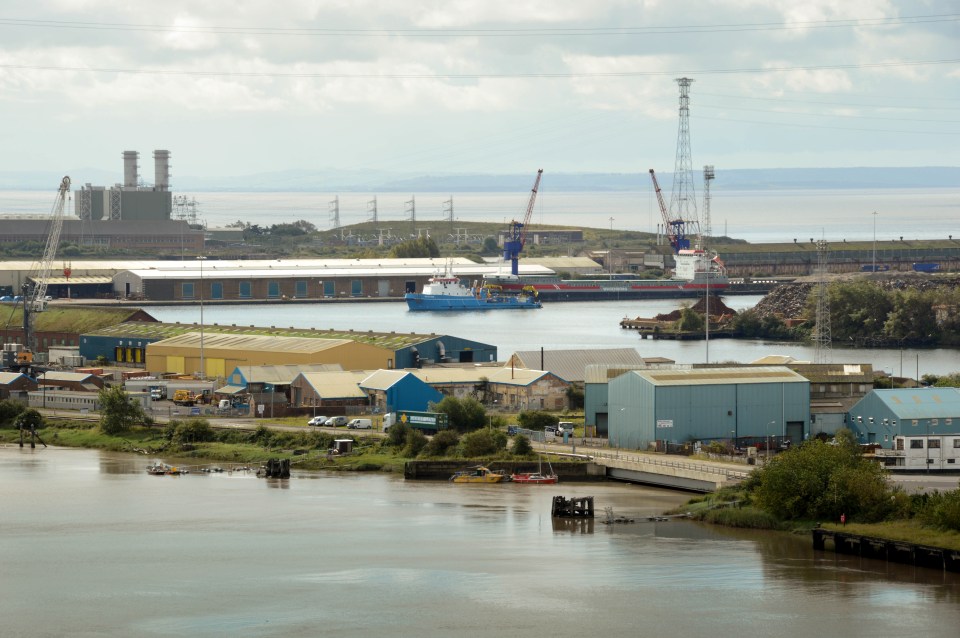 The proposal was filmed in Newport, pictured