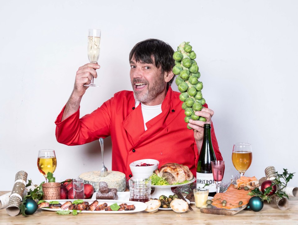 Blur bassist Alex James tests different drinks to find out the best combination with festive food