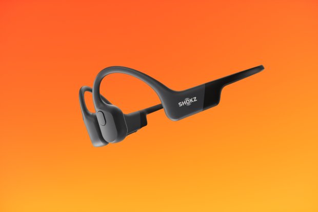 Shokz bone conduction headphones.