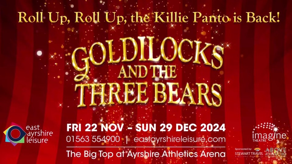 Andrew stars and directs the new panto, which is running until 29th December